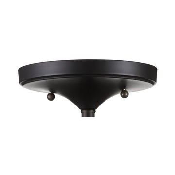 Toronto Metal/Crystal LED Flush Mount - JONATHAN Y